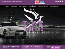 Tablet Screenshot of doveauto.com